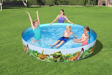 Bestway DUŻY BASEN ROZPOROWY DINOZAURY 244x46CM