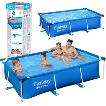 Bestway RODZINNY BASEN OGRODOWY STELAŻOWY 259x170