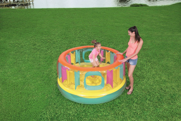 Bestway TRAMPOLINA DMUCHANA DLA DZIECI Kojec 180cm