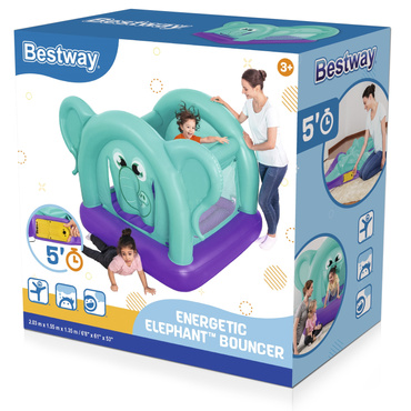 Bestway TRAMPOLINA DMUCHANY SŁONIK DO SKAKANIA BALON POMPKA