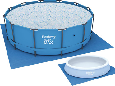 Bestway UNIWERSALNA MATA PODŁOGA pod BASEN 396x396
