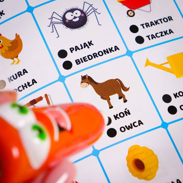 CAROTINA 500 PYTAŃ FARMA GRA EDUKACYJNA NAUKA LISCIANI