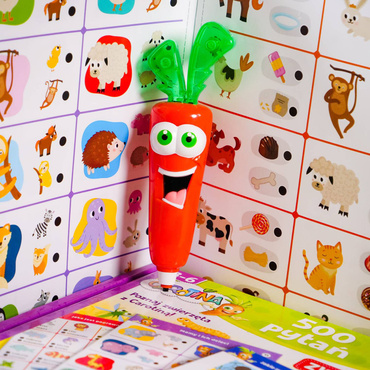 CAROTINA 500 PYTAŃ ZWIERZĘTA GRA EDUKACYJNA NAUKA LISCIANI