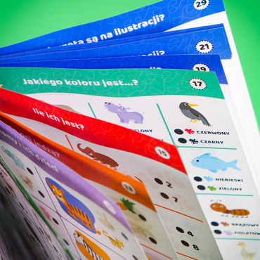 CAROTINA 500 PYTAŃ ZWIERZĘTA GRA EDUKACYJNA NAUKA LISCIANI