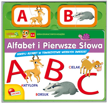 CAROTINA KSIĄŻECZKA ALFABET I PIERWSZE SŁOWA KARTY