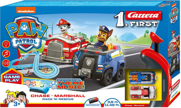 CARRERA PSI PAW PATROL TOR WYŚCIGOWY 3,5 m Chase Marshall