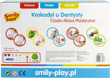 CIASTO-MASA KROKODYL U DENTYSTY ZESTAW NARZĘDZIA