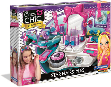 CLEMENTONI CRAZY CHIC SALON FRYZJERSKI TOALETKA