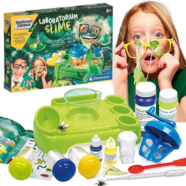 CLEMENTONI NAUKOWA ZABAWA FUN LABORATORIUM SLIME