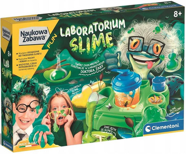 CLEMENTONI NAUKOWA ZABAWA FUN LABORATORIUM SLIME