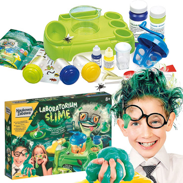 CLEMENTONI NAUKOWA ZABAWA FUN LABORATORIUM SLIME