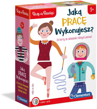 CLEMENTONI UKŁADANKA KARTY JAKĄ PRACĘ WYKONUJESZ