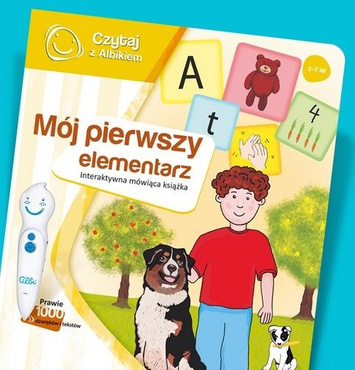 CZYTAJ Z ALBIKIEM MÓJ PIERWSZY ELEMENTARZ INTERAKTYWNA KSIĄŻKA