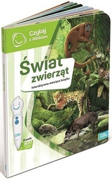 CZYTAJ Z ALBIKIEM ŚWIAT ZWIERZĄT INTERAKTYWNA KSIĄŻKA ALBI