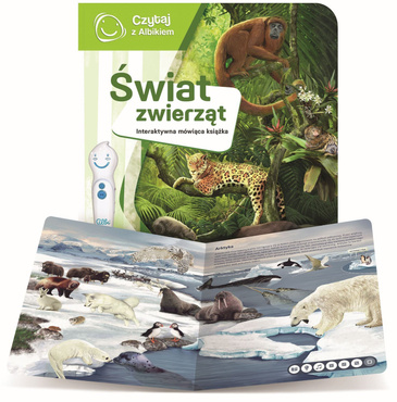 CZYTAJ Z ALBIKIEM ŚWIAT ZWIERZĄT MÓWIĄCE PIÓRO