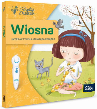 CZYTAJ Z ALBIKIEM WIOSNA MINI MÓWIĄCA INTERAKTYWNA KSIAŻKA