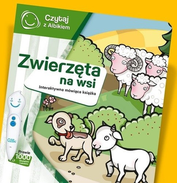 CZYTAJ Z ALBIKIEM ZWIERZĘTA NA WSI INTERAKTYWNA KSIĄŻKA