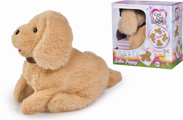 Chi Chi Love INTERAKTYWNY PIESEK Salto Puppy CHODZI SZCZEKA