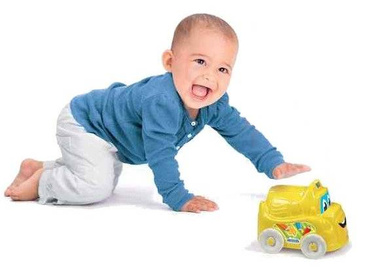 Clementoni BABY WIEŻA Z AUTEK Piramidka 4 POJAZDY