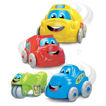 Clementoni BABY WIEŻA Z AUTEK Piramidka 4 POJAZDY
