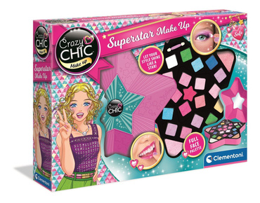 Clementoni CRAZY CHIC ZESTAW do MAKIJAŻU GWIAZDA