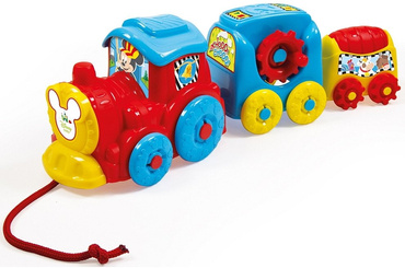 Clementoni EDUKACYJNY POCIĄG MIKI Baby Disney 10m+