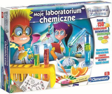 Clementoni LABORATORIUM CHEMICZNE 150 Doświadczeń