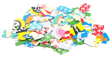 CzuCzu ALE PUZZLE MOJE CIAŁO 84 EL. 6 UKŁADANEK
