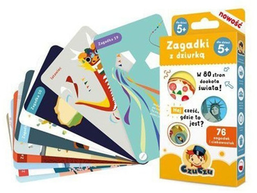 CzuCzu GRY ZAGADKI Z DZIURKĄ DLA DZIECI 5+ 6222948