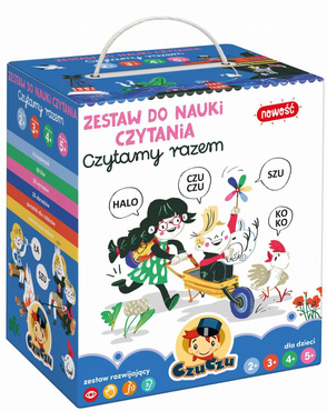 CzuCzu ZESTAW DO NAUKI CZYTANIA CZYTAMY RAZEM 