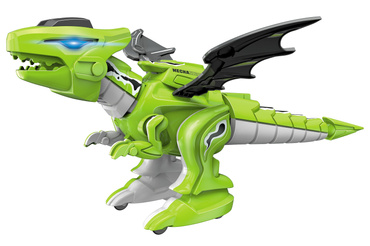 DINOZAUR ROBOT STEROWANY SMOK CHODZI RYCZY PILOT