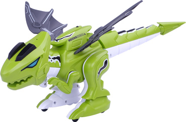 DINOZAUR ROBOT STEROWANY SMOK CHODZI RYCZY PILOT