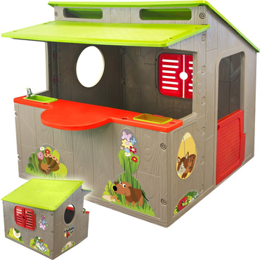 DOMEK OGRODOWY DLA DZIECI Z KUCHNIĄ GRILL MOCHTOYS