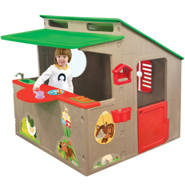 DOMEK OGRODOWY DLA DZIECI Z KUCHNIĄ GRILL MOCHTOYS