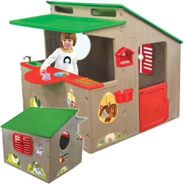 DOMEK OGRODOWY DLA DZIECI Z KUCHNIĄ GRILL MOCHTOYS