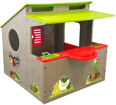 DOMEK OGRODOWY DLA DZIECI Z KUCHNIĄ GRILL MOCHTOYS
