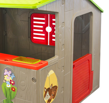 DOMEK OGRODOWY DLA DZIECI Z KUCHNIĄ GRILL MOCHTOYS