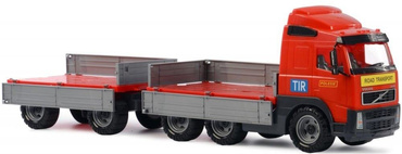 DUŻA CIĘŻARÓWKA TIR VOLVO PRZYCZEPA  AUTO 77cm