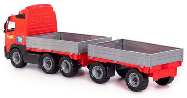 DUŻA CIĘŻARÓWKA TIR VOLVO PRZYCZEPA  AUTO 77cm