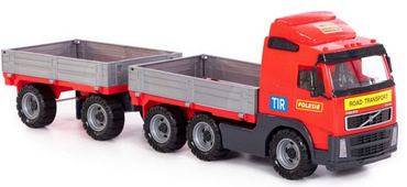 DUŻA CIĘŻARÓWKA TIR VOLVO PRZYCZEPA  AUTO 77cm