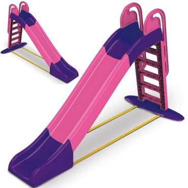 DUŻA ZJEŻDŻALNIA OGRODOWA DLA DZIECI 243 CM PINK