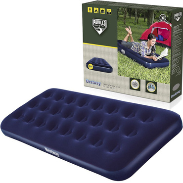DUŻY MATERAC WELUROWY 1 OSOBOWY BESTWAY 185x76cm
