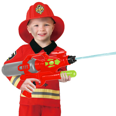DUŻY PISTOLET NA WODĘ 42cm KARABIN SIKAWKA Pompa CZERWONO-ZIELONY