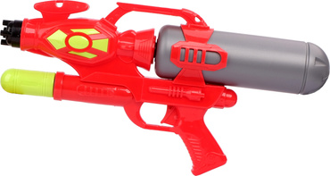 DUŻY PISTOLET NA WODĘ 42cm KARABIN SIKAWKA Pompa CZERWONO-ZIELONY
