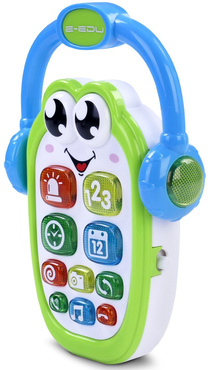 E-EDU INTERAKTYWNY TELEFON DLA DZIECI LITERKI CYFERKI PL