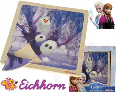 Eichhorn PUZZLE DREWNIANE Frozen Kraina Lodu Olaf