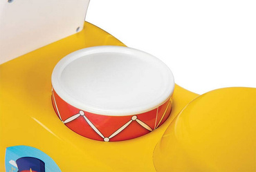 Fisher Price MUZYCZNY JEŹDZIK CHODZIK 2w1 CYMBAŁKI ŻÓŁTY