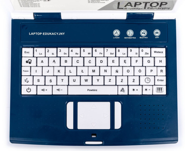 HH LAPTOP DLA DZIECI Komputer Edukacyjny 65 PROGRAMÓW POLSKI USB