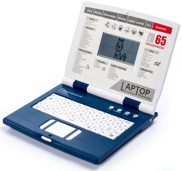 HH LAPTOP DLA DZIECI Komputer Edukacyjny 65 PROGRAMÓW POLSKI USB