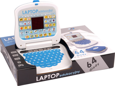 HH POLAND LAPTOP EDUKACYJNY DLA MALUSZKA Z EKRANEM LED MÓWI PL